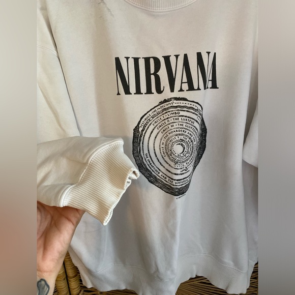 Grunge Nirvana Crewneck Sweatshirt - Picture 2 of 10
